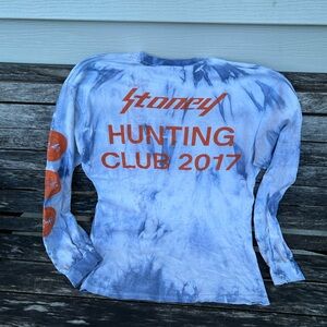 Post Malone longsleeve distressed shirt